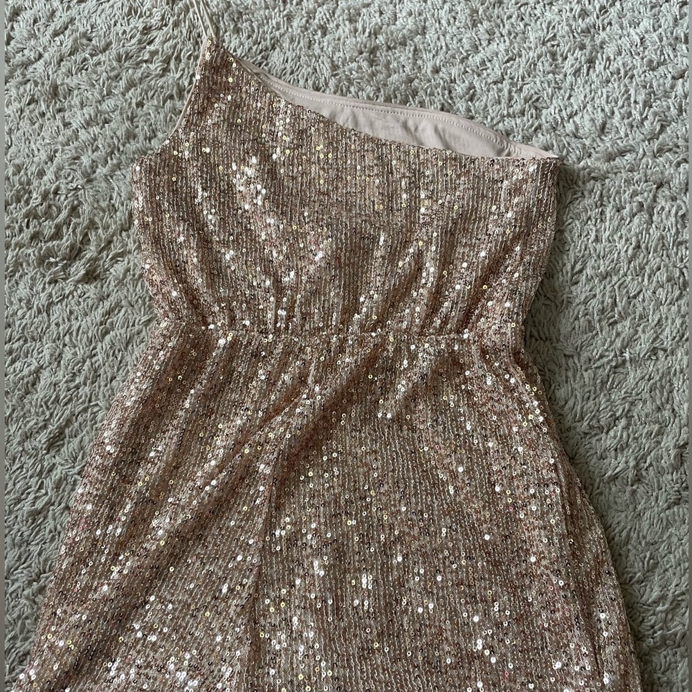 CRYSTAL SKY sequins romper